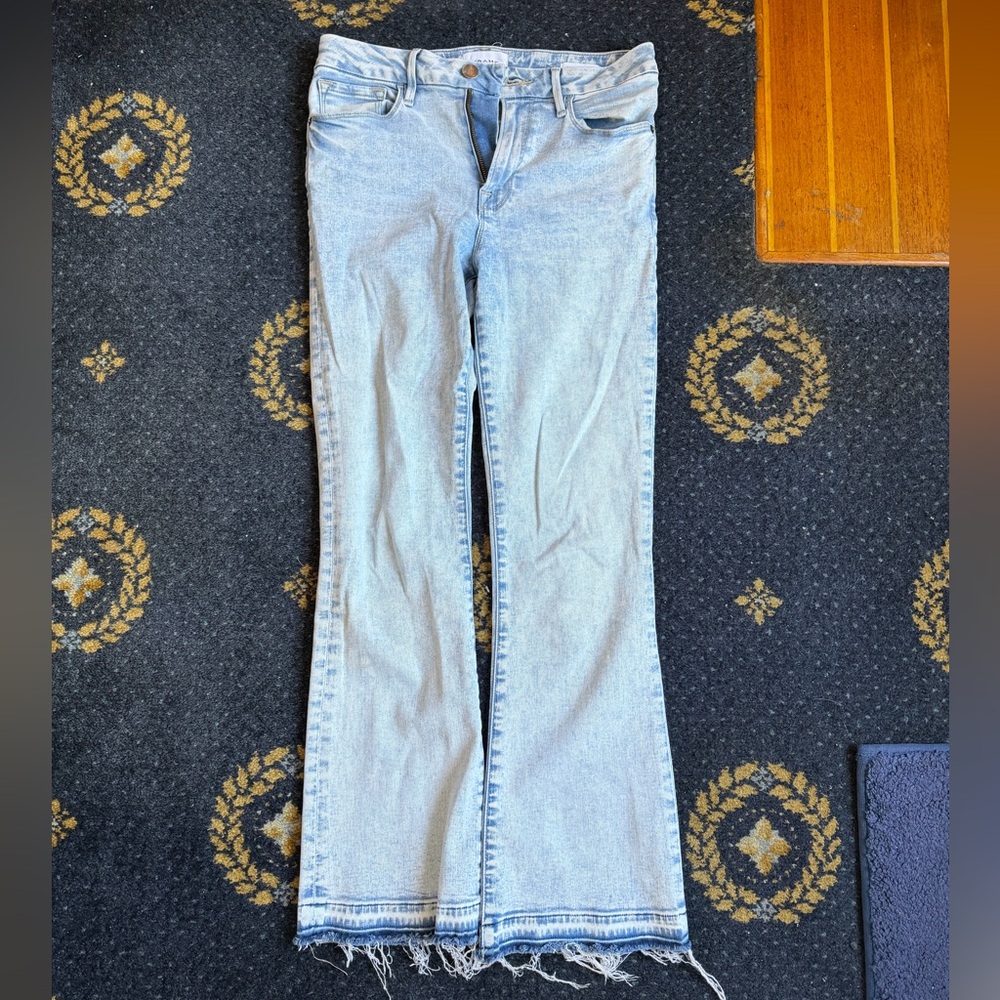 Frame Denim Light Blue Flare Jeans